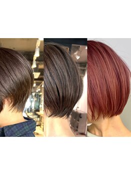 くびれから丸みまで骨格に合わせた提案が魅力☆再現性×おさまりで大人可愛いショートヘアを叶えます＊