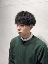 ガオプロデュースバイレボ(gao produced by revo)&nbsp;【曽我尾真生】ツイストスパイラル/メンズパーマ/マッシュパーマ