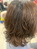 バングスヘアー 谷山店(bangs Hair) ミディアムパーマスタイル