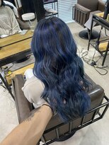 アルカナ 明治神宮前原宿(ARCANA)&nbsp;外国人風バレイヤージュ　ハイライトカラー　アッシュベージュ