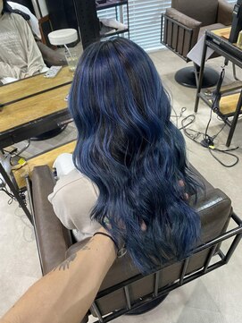 アルカナ 明治神宮前原宿(ARCANA) 外国人風バレイヤージュ　ハイライトカラー　アッシュベージュ