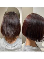 ランリ 名古屋名駅(ranri)&nbsp;【縮毛矯正】before→after