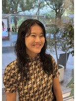 シアン 矢場町店(CYAN.)&nbsp;セミロング×ウェーブパーマ