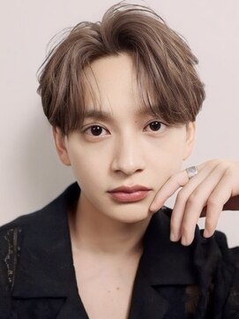 オーシャントーキョー サニー 原宿(OCEAN TOKYO Sunny) 韓国ヘアコンマバング韓国マッシュセンターパートパーマ毛流れ