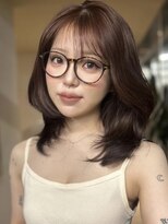 アイシー 表参道(ICY)&nbsp;【ワンホン】盛れるミディアムレイヤー&チョコレートブラウン