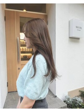 ムード(MOOD.) オリーブ×ベージュカラー