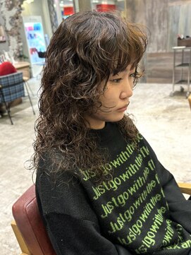 ヘアラウンジ アングゥ(hair lounge ungu) ロングハードパーマ