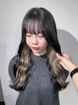 ザ オーダー(THE ORDER)&nbsp;実習カラーにおすすめ☆フェイクブラック×イヤリングカラー