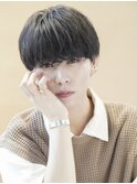 韓国ニュアンスパーマシャドウパーマワックスなしセンターパート