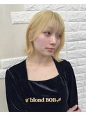 ブロンド・ボブ☆