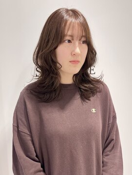 スタイル 相模大野(STYLE) レイヤーカット×モカグレージュ