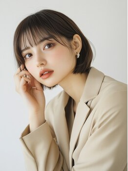 シーラ 光の森(Sea-La)の写真/光の森駅＊前髪/顔周りにこだわったカット×似合わせ力で360度どこから見ても美しい垢抜けショートヘアに◎
