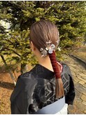お呼ばれヘアアレンジ