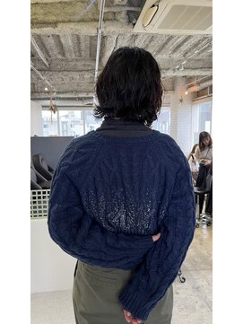 スペシウムバイアンバースデー(spacium by UNBIRTHDAY) くしゃっとボブパーマ/ゴトウルリ