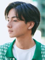 エルマーク 神戸三宮(L-MARK) センターパートニュアンスパーマ韓国カルマパーマコンマヘア