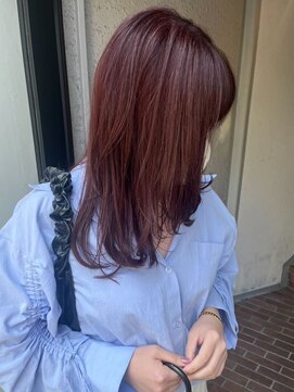 ジェスター 烏丸御池店(JESTER) 暗髪ワインレッド