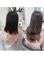 ガルボヘアー 桟橋店(garbo hair)&nbsp;プルシールエクステ高知美容院ロング