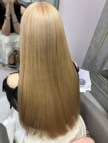 ガルボヘアー 心斎橋店(garbohair)&nbsp;心斎橋×プルエクステ×抜きっぱなし×ブロンド