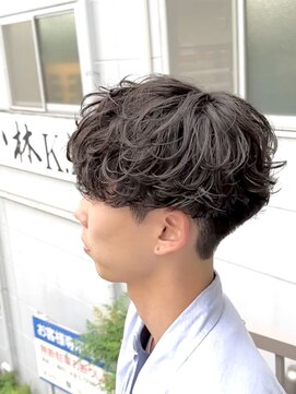 ビカムメンズヘアー 栄店(become men's hair) 刈り上げマッシュシャドウパーマ栄