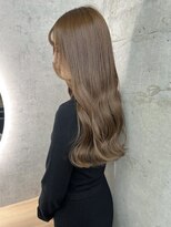 ティント 梅田(tint) 【Yui】艶髪/ミルクベージュ(大阪梅田/ダブルカラー)