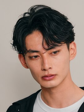 フィフス(fifth) 原宿フェザーショートメンズカットラウンドマッシュビジネスヘア