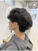 メンズカット　メンズパーマ　フェザーパーマ　シャドウパーマ