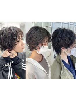 ふんわり柔らかな最旬モテ髪で可愛いを独占♪お手入れ簡単なパーマで、朝も『くしゅっ』と時短◎