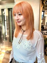 ディッセンバー 伊勢崎(December)&nbsp;オレンジカラー/ブリーチカラー