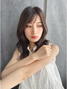 【月1メンテ】白髪染めリタッチでも透明感カラー」