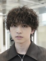 フィフスパーク(fifth PARK)&nbsp;大人色気ツイストスパイラルパーマメンズカットビジネスマン渋谷