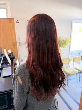 アウラヘアーサロン(aura hair salon) レッド