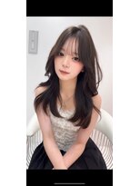 ロンドルピナス 小倉(Lond Lupinus) ミディアムレイヤーカット/似合わせカット/大人ガーリー/20代