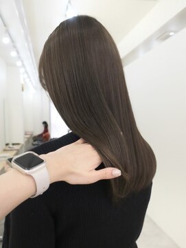 ミル(milu) 【mayu】ブラウンカラー/縮毛矯正/髪質改善/四条/河原町