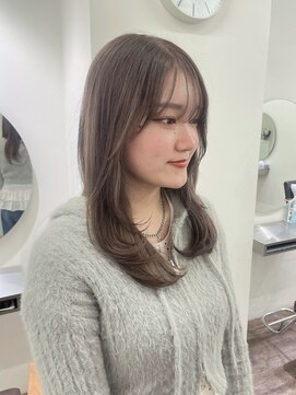 アルテフィーチェ 梅田(artefice) 透明感たっぷりグレージュ