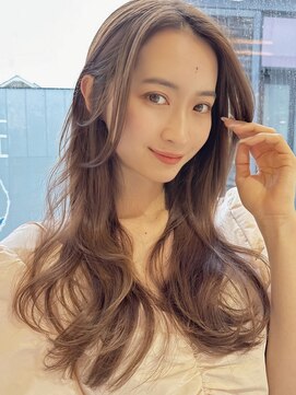 リバティーエイチ 勝どき店(LIBERTY-H) レイヤーロングシルキーベージュ