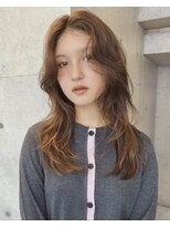 スクリーンギンザメゾン 銀座(SCREEN GINZA MAISON.) ミルクティーブロンド/ダークブルー/デジタルパーマ/銀座
