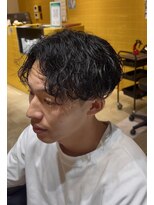 ルースト 京都河原町店(ROOST)&nbsp;MEN’S/ニュアンスパーマ/ニュアンスウルフ/河原町