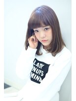 ジルバイジアン(JILL by GIEN)&nbsp;厚めバングの抜け感スタイル