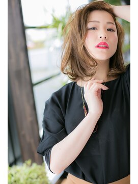 ヘアーショップ エヌアンドエー 越谷店(hair shop N&A) ミディアムカール