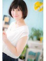 ミック ヘアアンドビューティー 大山店(miq  Hair&Beauty) ナチュ可愛い★優しい系乙女のふわボブディ