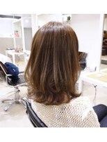 オウル(Owll)&nbsp;【DISHEL】シークレットハイライト　外ハネミックス