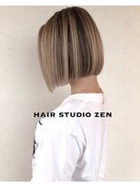ヘアースタジオ ゼン(hair studio Zen) デザインハイライトMIX