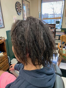 理容室メンツクラブ(MEN`TU CLUB) ツイストパーマ