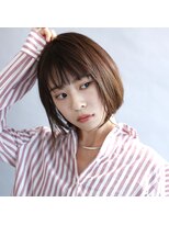 クーラ(Cura) オトナ女子×カジュアルショートボブ【Cura山口歩美】