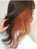 orange & beige