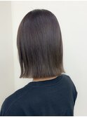 【link.】“ぷつっと”くびれボブ切りっぱなしグレージュ 小川