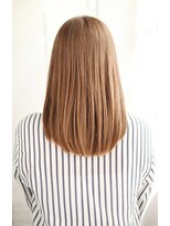 シュシュット(chouchoute)&nbsp;吉祥寺3分/透明感セクションカラー外ハネボブペールベージュ/057