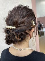 カームバイリコ 学芸大学(calm by liko)&nbsp;ヘアセット/お呼ばれアレンジ/まとめ髪アレンジ/ヘアセット