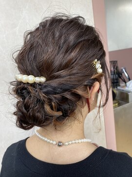 カームバイリコ 学芸大学(calm by liko) ヘアセット/お呼ばれアレンジ/まとめ髪アレンジ/ヘアセット