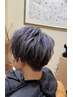 【メンズ限定】カット＆メッシュキャップハイライト、カラー￥17050→￥14410